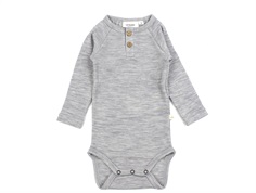 Lil Atelier grey melange body merino wool